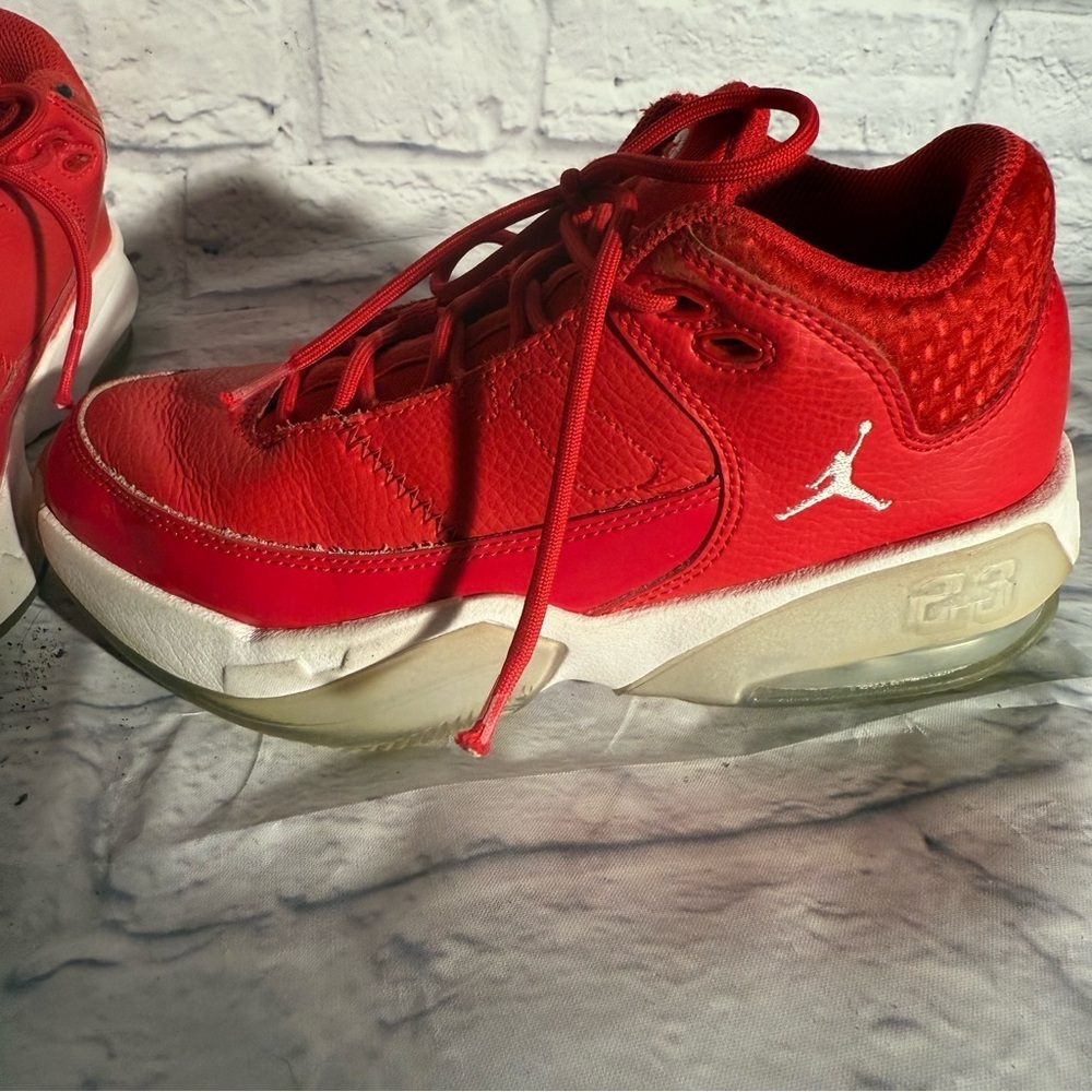 Jordan Red Sneakers - Picture 2 of 9